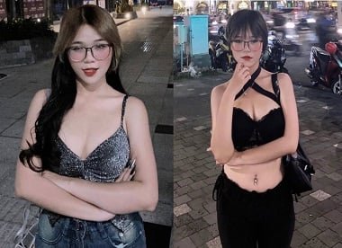 Bú lồn vếu Trịnh Như Quỳnh vuốt vào một bên