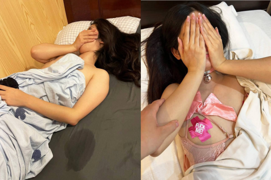 Em thét gào trong cơn khoái cảm khi anh vuốt ve