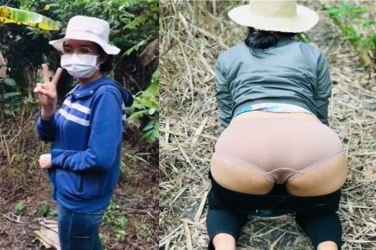 Em thôn nữ chỉ thích chạm môi bên khu vườn