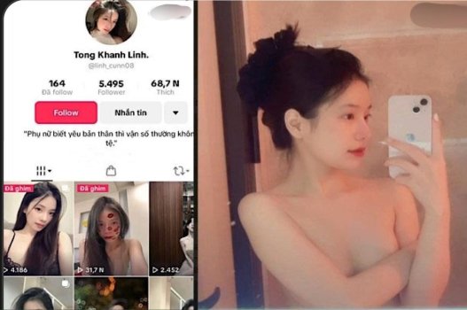 Khánh Linh bị lộ clip nóng cực chất trong đêm cuồng nhiệt