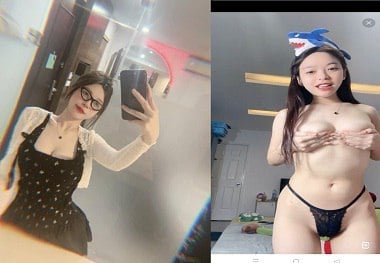Linh xinh đáng yêu khoe bướm