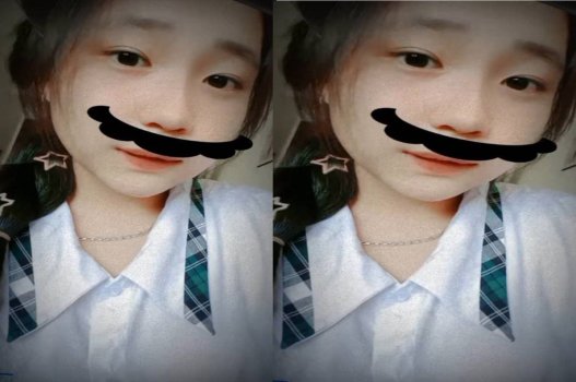 Mấy em học sinh trẻ tuổi tụ tập ra cánh đồng thay quần áo cho nhau