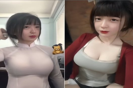 Sex nữ sinh ngực bự rên la khi chịch nhau